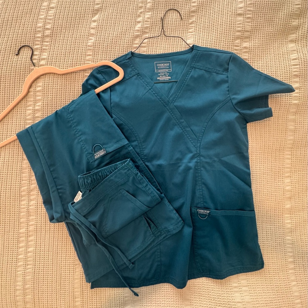 Cherokee women’s scrubs.